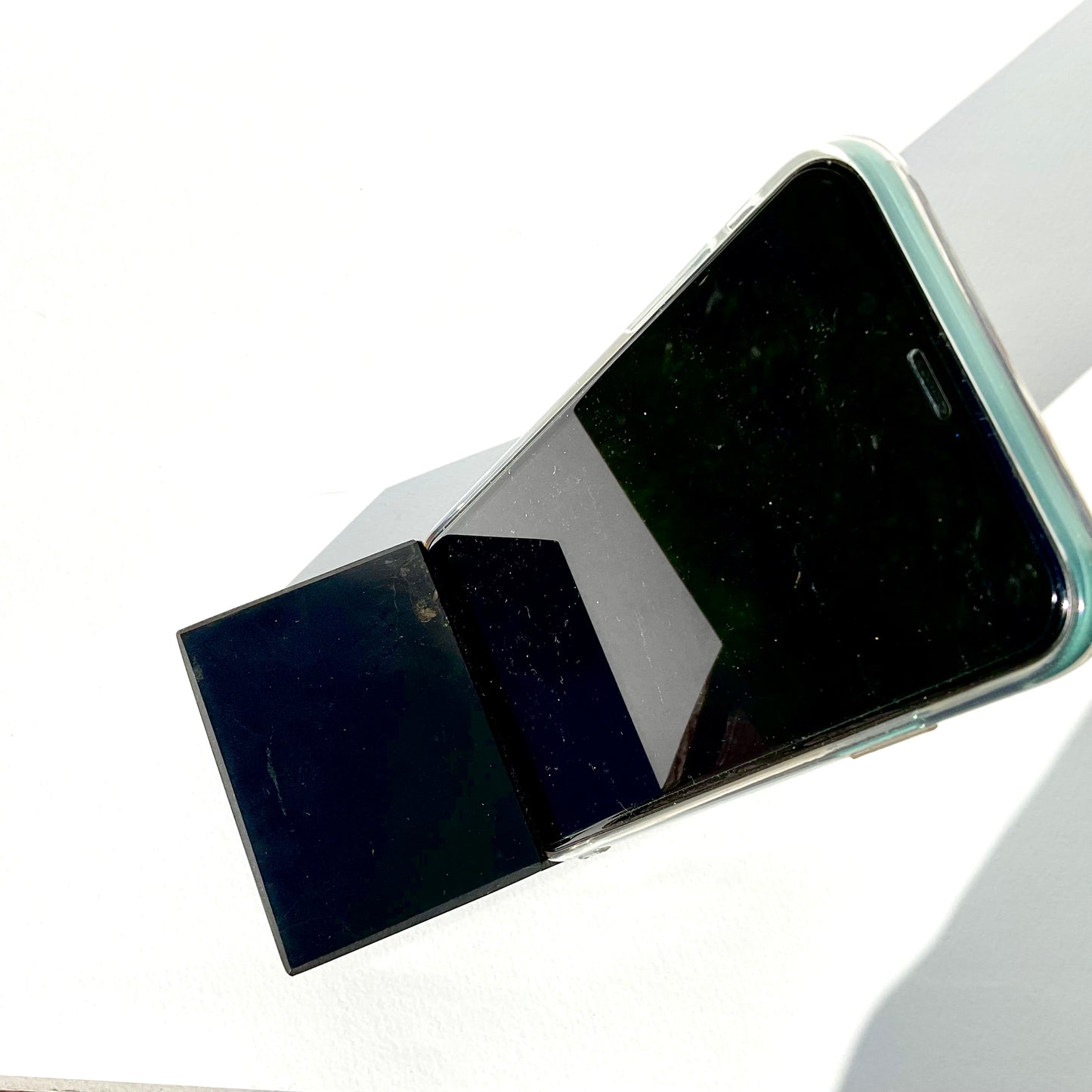 シュンガイト 携帯電話の台 電磁波アイテム