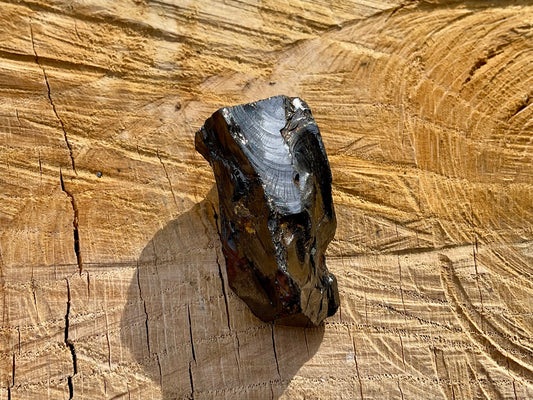 スーパーエリートシュンガイト マクラメペンダント 13g (62)